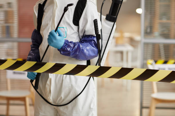 Professional Trauma Scene Cleanup technician working in Greenville, VA